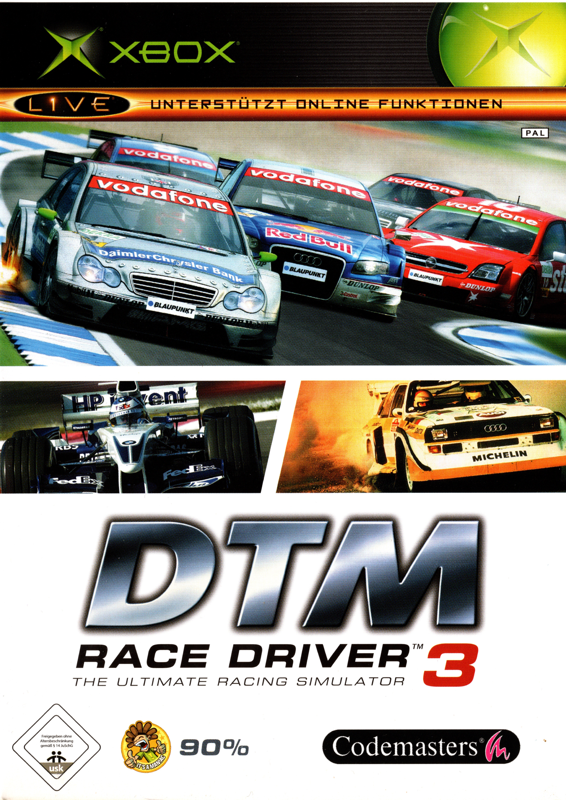 Driver 3 box art for Xbox